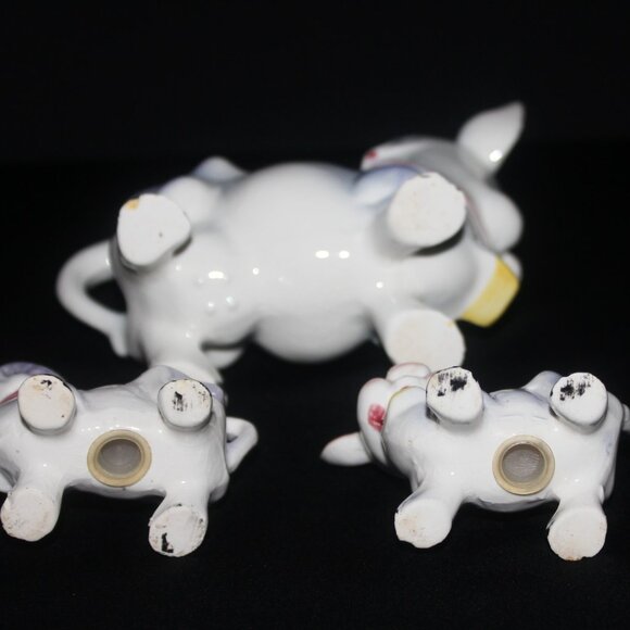 Elsie The Purple Cow Creamer and Salt & Pepper Shakers | Japan Ceramics - Picture 11 of 11